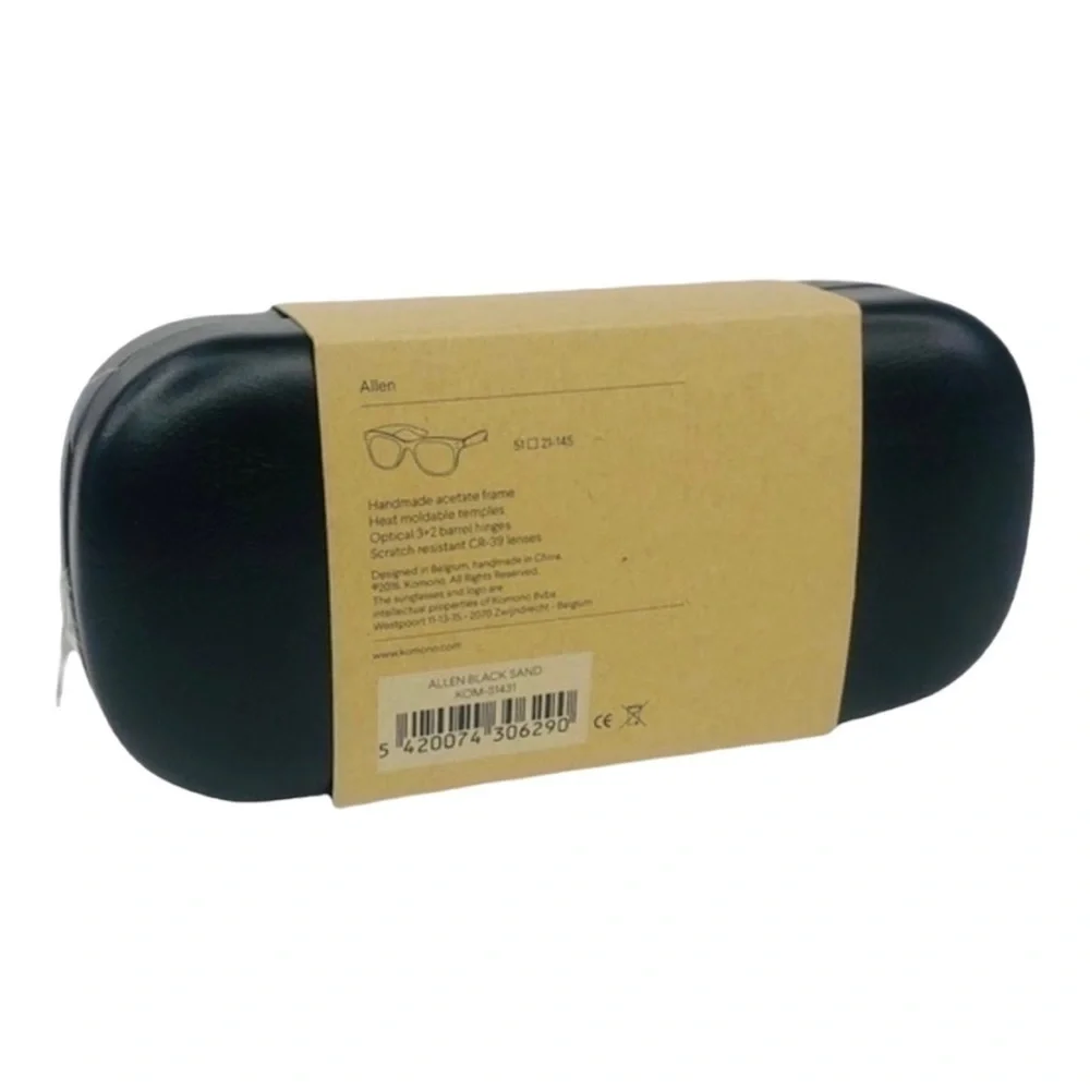 Komono sunglasses NEW The Allen Black Sand